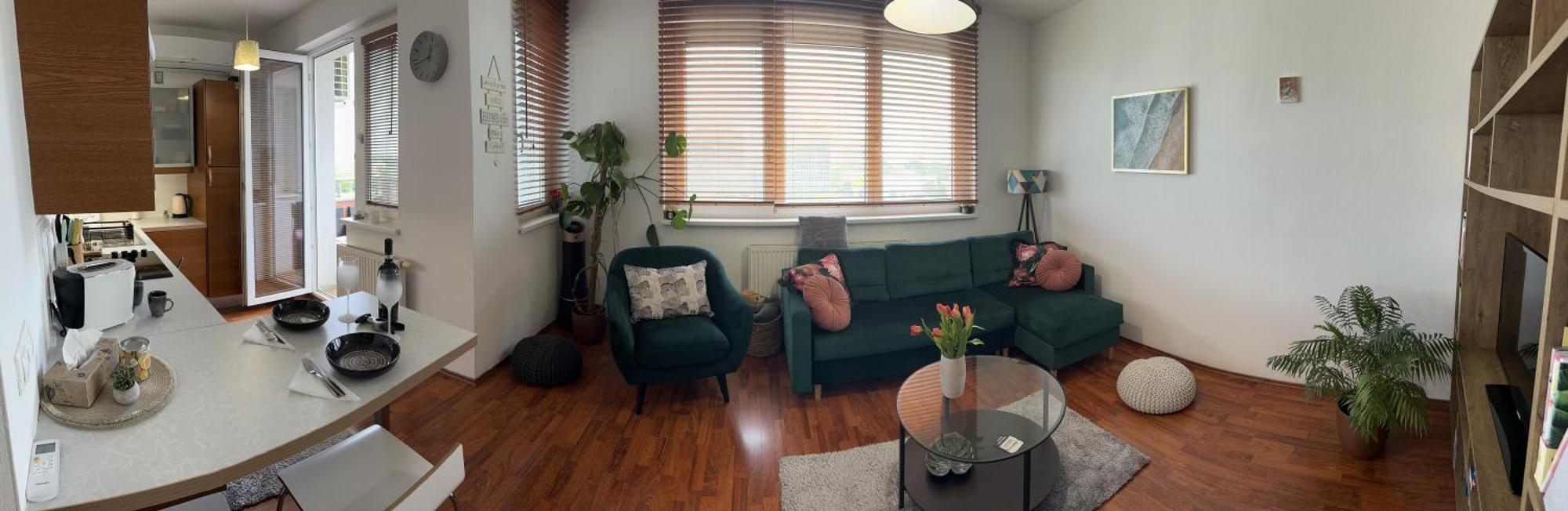 Cozy Apartment With Nice Balcony Seating, 9Th Floor, Parking Bratislava Bagian luar foto